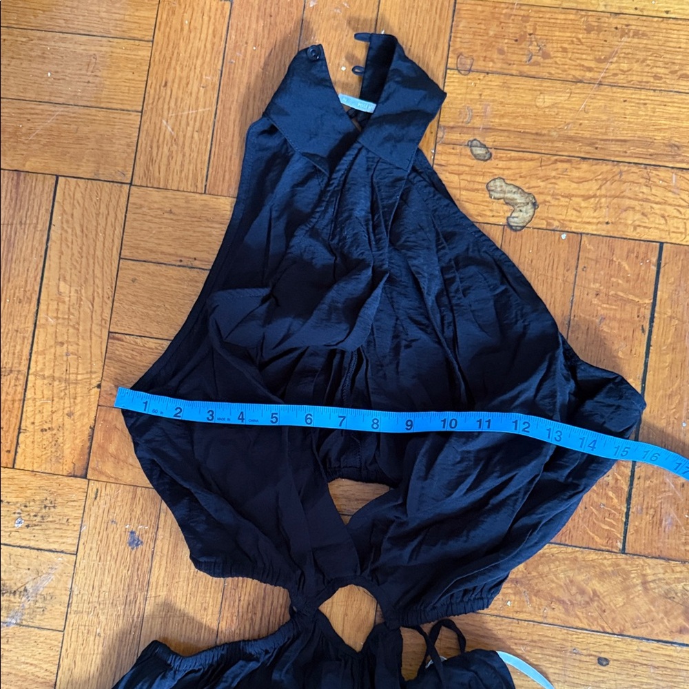 Chic Black Backless Maxi Dress - Picture 11 of 11